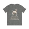 American Hairless Terrier Dad Shirt, Vintage Dog Sketch Tee, Dog Dad Gift