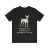 American Hairless Terrier Mom Shirt, Vintage Dog Sketch Tee, Dog Mom Gift