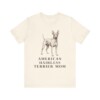 American Hairless Terrier Mom Shirt, Vintage Dog Sketch Tee, Dog Mom Gift