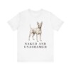 American Hairless Terrier Humor Shirt, Vintage Dog Sketch Tee, Dog Humor Gift