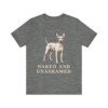 American Hairless Terrier Humor Shirt, Vintage Dog Sketch Tee, Dog Humor Gift