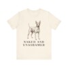 American Hairless Terrier Humor Shirt, Vintage Dog Sketch Tee, Dog Humor Gift