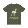 American Hairless Terrier Humor Shirt, Vintage Dog Sketch Tee, Dog Humor Gift