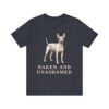 American Hairless Terrier Humor Shirt, Vintage Dog Sketch Tee, Dog Humor Gift
