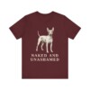 American Hairless Terrier Humor Shirt, Vintage Dog Sketch Tee, Dog Humor Gift