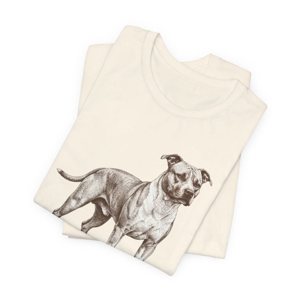 American Staffordshire Terrier Mom Shirt, Vintage Dog Sketch Tee, Dog Mom Gift