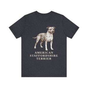 American Staffordshire Terrier Lover Shirt, Vintage Dog Sketch Tee, Dog Lover Gift