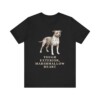 American Staffordshire Terrier Humor Shirt, Vintage Dog Sketch Tee, Dog Humor Gift