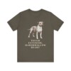 American Staffordshire Terrier Humor Shirt, Vintage Dog Sketch Tee, Dog Humor Gift