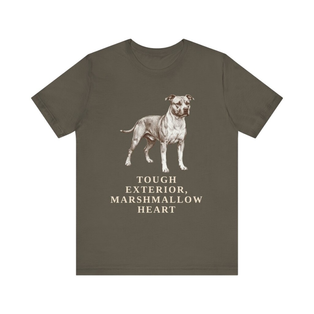 American Staffordshire Terrier Humor Shirt, Vintage Dog Sketch Tee, Dog Humor Gift