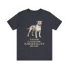 American Staffordshire Terrier Humor Shirt, Vintage Dog Sketch Tee, Dog Humor Gift
