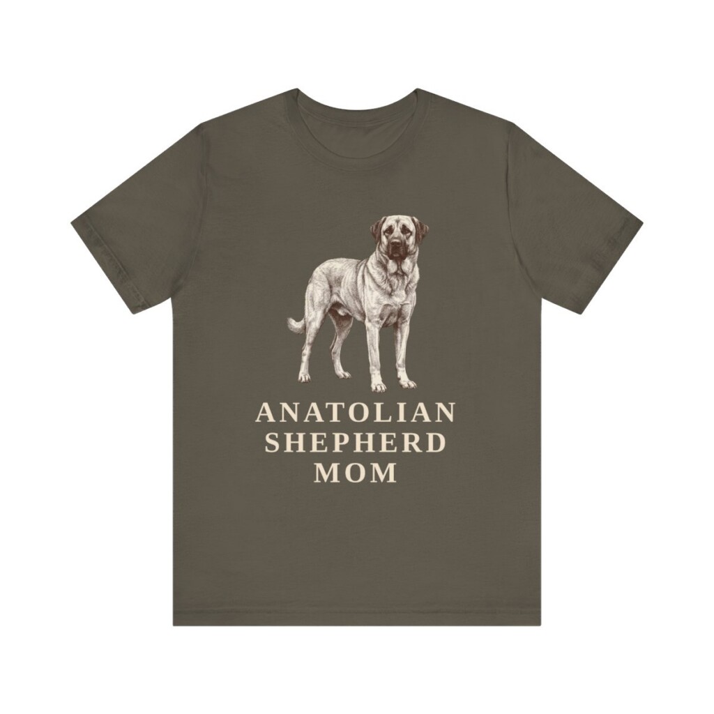Anatolian Shepherd Mom Shirt, Vintage Dog Sketch Tee, Dog Mom Gift