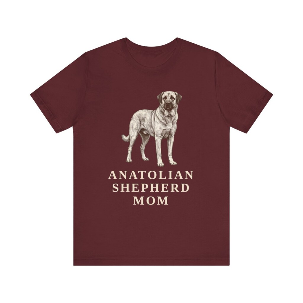 Anatolian Shepherd Mom Shirt, Vintage Dog Sketch Tee, Dog Mom Gift