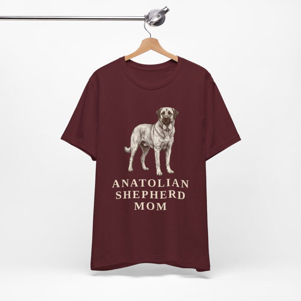 Anatolian Shepherd Mom Shirt, Vintage Dog Sketch Tee, Dog Mom Gift