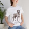 Aussiedoodle Lover Shirt, Vintage Dog Sketch Tee, Dog Lover Gift
