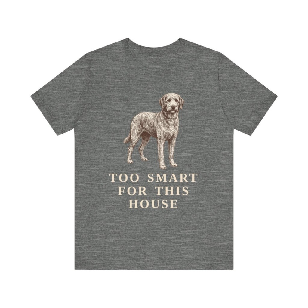 Aussiedoodle Humor Shirt, Vintage Dog Sketch Tee, Dog Humor Gift