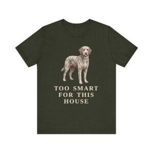 Aussiedoodle Humor Shirt, Vintage Dog Sketch Tee, Dog Humor Gift