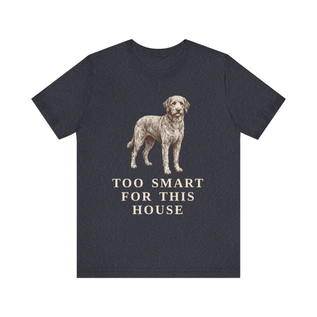 Aussiedoodle Humor Shirt, Vintage Dog Sketch Tee, Dog Humor Gift