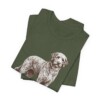 Aussiedoodle Latin Shirt, Vintage Dog Sketch Tee, Dog Latin Gift