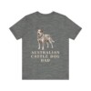 Australian Cattle Dog Dad Shirt, Vintage Dog Sketch Tee, Dog Dad Gift