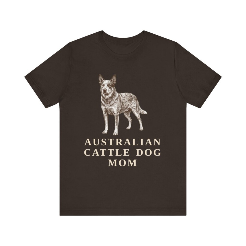 Australian Cattle Dog Mom Shirt, Vintage Dog Sketch Tee, Dog Mom Gift Australian Cattle Dog Mom Shirt, Vintage Dog Sketch Tee, Dog Mom Gift