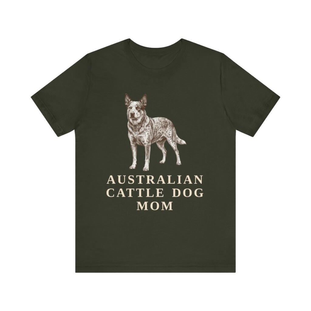 Australian Cattle Dog Mom Shirt, Vintage Dog Sketch Tee, Dog Mom Gift Australian Cattle Dog Mom Shirt, Vintage Dog Sketch Tee, Dog Mom Gift