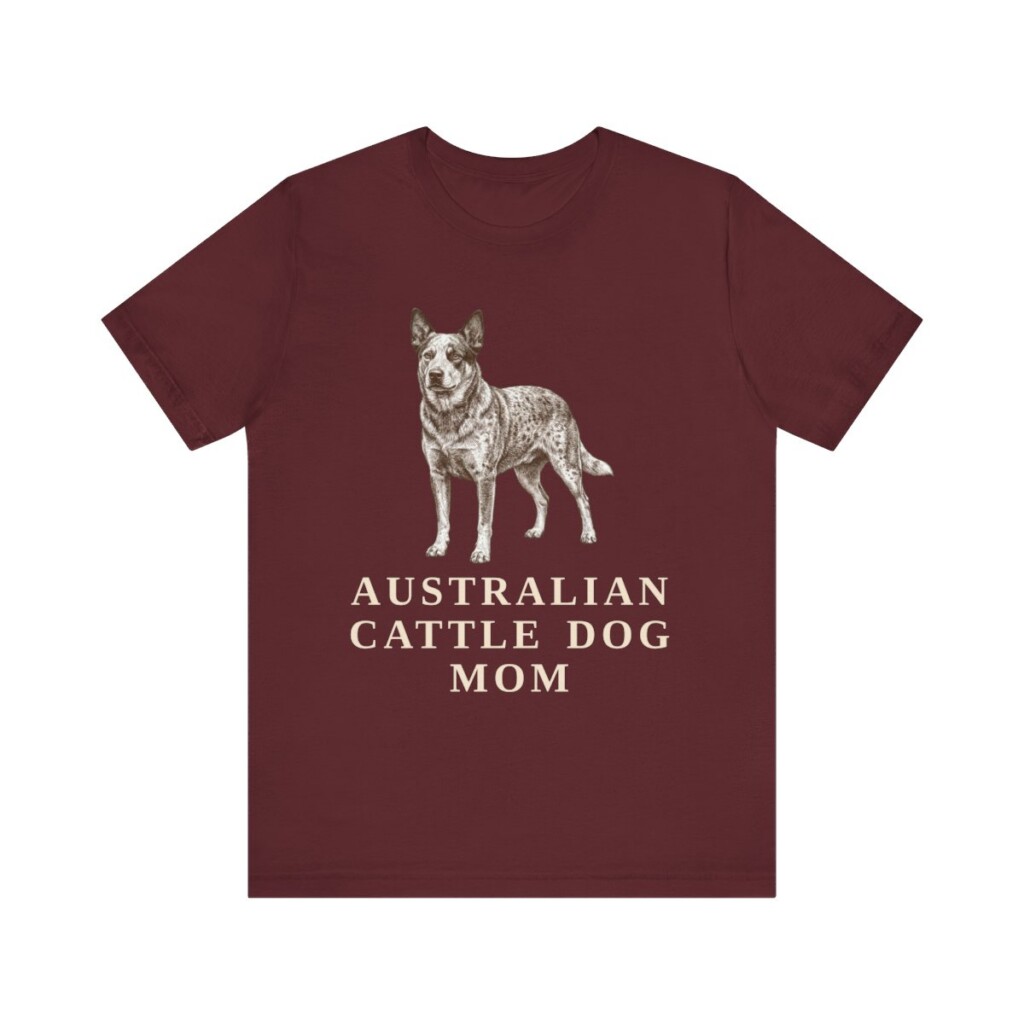 Australian Cattle Dog Mom Shirt, Vintage Dog Sketch Tee, Dog Mom Gift Australian Cattle Dog Mom Shirt, Vintage Dog Sketch Tee, Dog Mom Gift