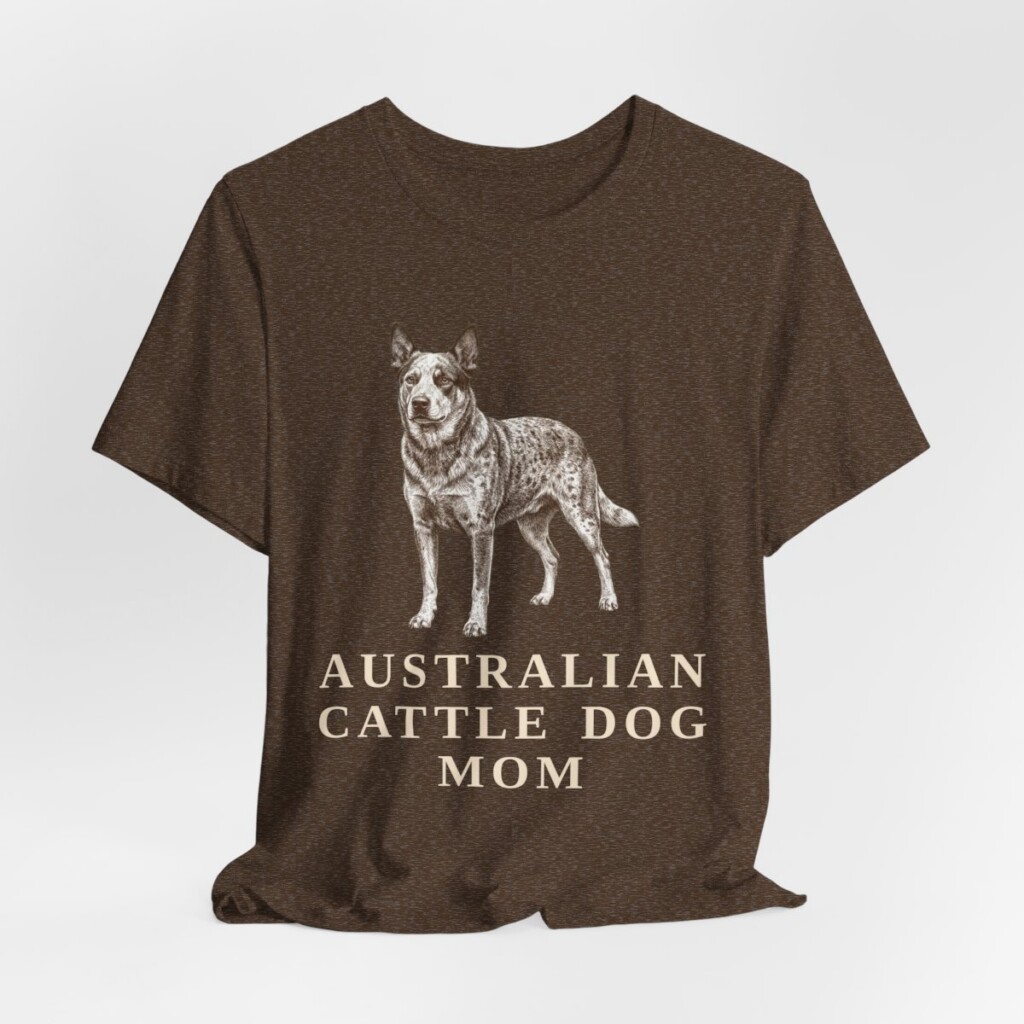 Australian Cattle Dog Mom Shirt, Vintage Dog Sketch Tee, Dog Mom Gift Australian Cattle Dog Mom Shirt, Vintage Dog Sketch Tee, Dog Mom Gift