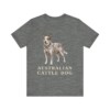 Australian Cattle Dog Lover Shirt, Vintage Dog Sketch Tee, Dog Lover Gift