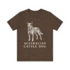 Australian Cattle Dog Lover Shirt, Vintage Dog Sketch Tee, Dog Lover Gift