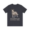 Australian Cattle Dog Lover Shirt, Vintage Dog Sketch Tee, Dog Lover Gift