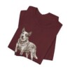 Australian Cattle Dog Humor Shirt, Vintage Dog Sketch Tee, Dog Humor Gift