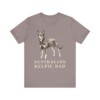 Australian Kelpie Dad Shirt, Vintage Dog Sketch Tee, Dog Dad Gift