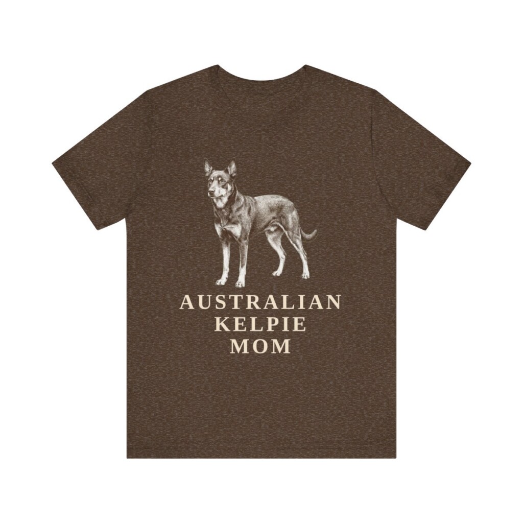 Australian Kelpie Mom Shirt, Vintage Dog Sketch Tee, Dog Mom Gift Australian Kelpie Mom Shirt, Vintage Dog Sketch Tee, Dog Mom Gift