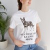 Australian Kelpie Mom Shirt, Vintage Dog Sketch Tee, Dog Mom Gift Australian Kelpie Mom Shirt, Vintage Dog Sketch Tee, Dog Mom Gift