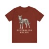 Australian Kelpie Lover Shirt, Vintage Dog Sketch Tee, Dog Lover Gift Australian Kelpie Lover Shirt, Vintage Dog Sketch Tee, Dog Lover Gift