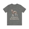 Australian Kelpie Humor Shirt, Vintage Dog Sketch Tee, Dog Humor Gift