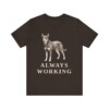 Australian Kelpie Humor Shirt, Vintage Dog Sketch Tee, Dog Humor Gift