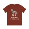 Australian Kelpie Humor Shirt, Vintage Dog Sketch Tee, Dog Humor Gift