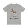 Australian Kelpie Humor Shirt, Vintage Dog Sketch Tee, Dog Humor Gift