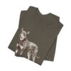 Australian Kelpie Humor Shirt, Vintage Dog Sketch Tee, Dog Humor Gift