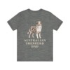 Australian Shepherd Dad Shirt, Vintage Dog Sketch Tee, Dog Dad Gift Australian Shepherd Dad Shirt, Vintage Dog Sketch Tee, Dog Dad Gift