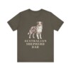 Australian Shepherd Dad Shirt, Vintage Dog Sketch Tee, Dog Dad Gift Australian Shepherd Dad Shirt, Vintage Dog Sketch Tee, Dog Dad Gift