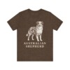 Australian Shepherd Lover Shirt, Vintage Dog Sketch Tee, Dog Lover Gift Australian Shepherd Lover Shirt, Vintage Dog Sketch Tee, Dog Lover Gift
