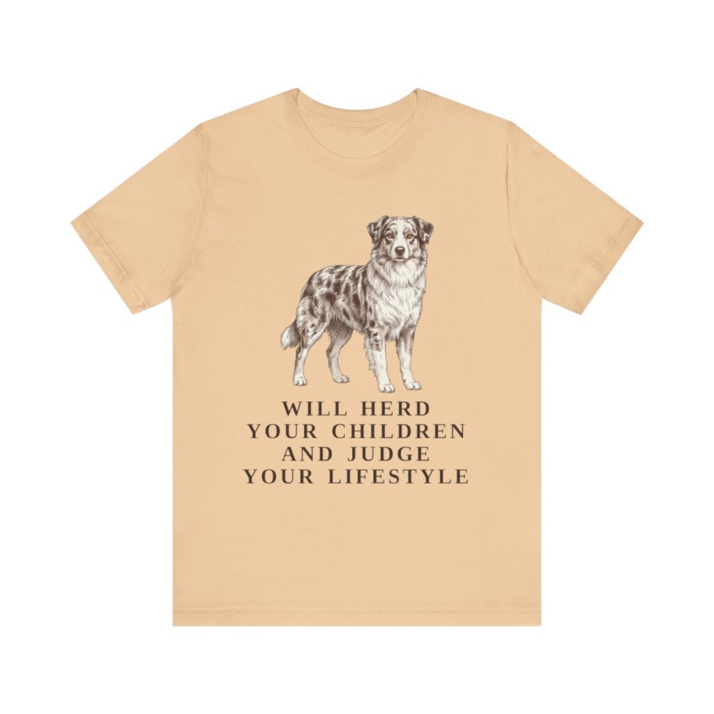 Australian Shepherd Humor Shirt, Vintage Dog Sketch Tee, Dog Humor Gift Australian Shepherd Humor Shirt, Vintage Dog Sketch Tee, Dog Humor Gift