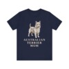 Australian Terrier Mom Shirt, Vintage Dog Sketch Tee, Dog Mom Gift Australian Terrier Mom Shirt, Vintage Dog Sketch Tee, Dog Mom Gift