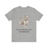 Australian Terrier Lover Shirt, Vintage Dog Sketch Tee, Dog Lover Gift