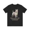 Australian Terrier Humor Shirt, Vintage Dog Sketch Tee, Dog Humor Gift
