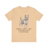 Australian Terrier Humor Shirt, Vintage Dog Sketch Tee, Dog Humor Gift