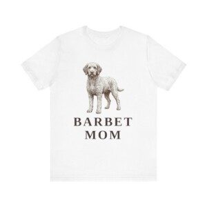 Barbet Mom Shirt, Vintage Dog Sketch Tee, Dog Mom Gift
